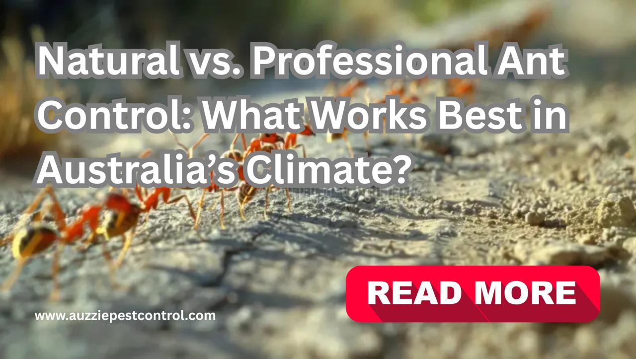 Natural vs. Professional Ant Control What Works Best in Australia’s Climate