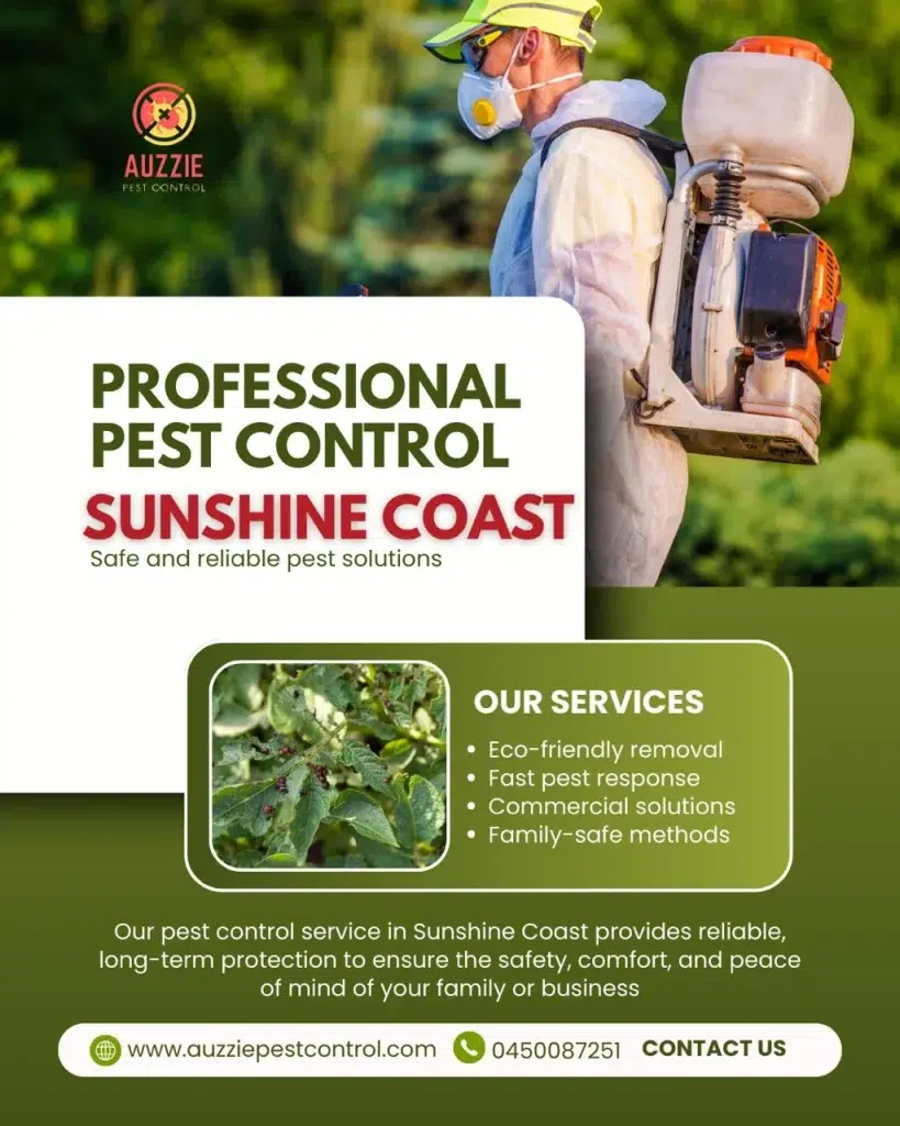 Pest Control in Sunshine Coast