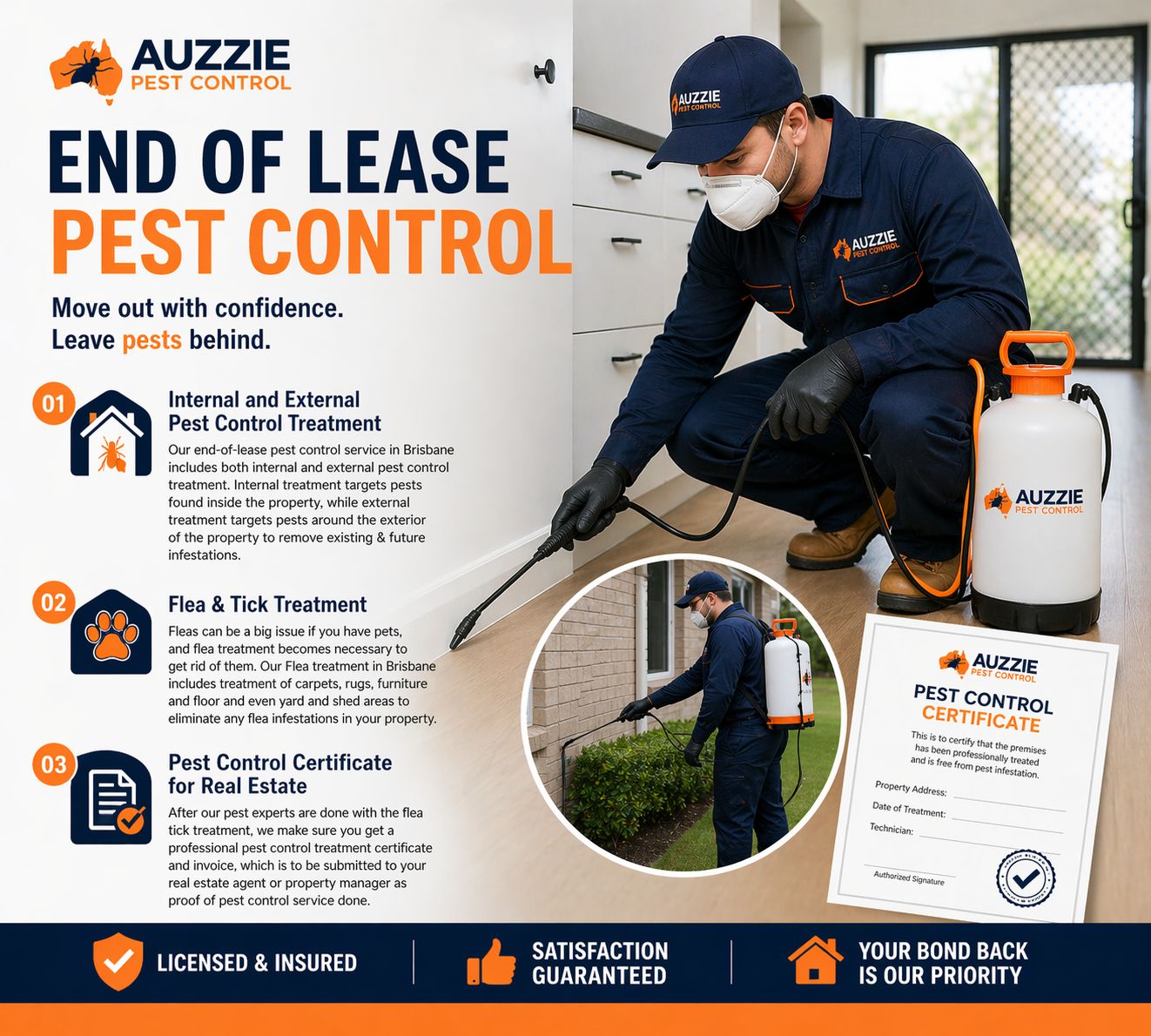 End of Lease Pest Control Service