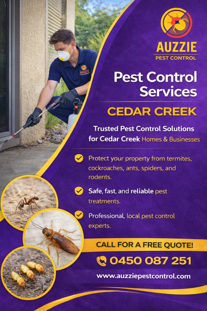 Pest Control Services Cedar Creek
