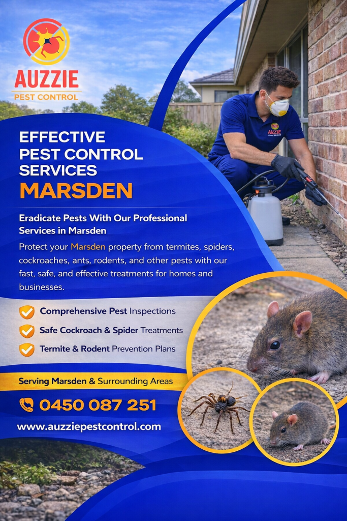 Effective Pest Control Services Marsden.