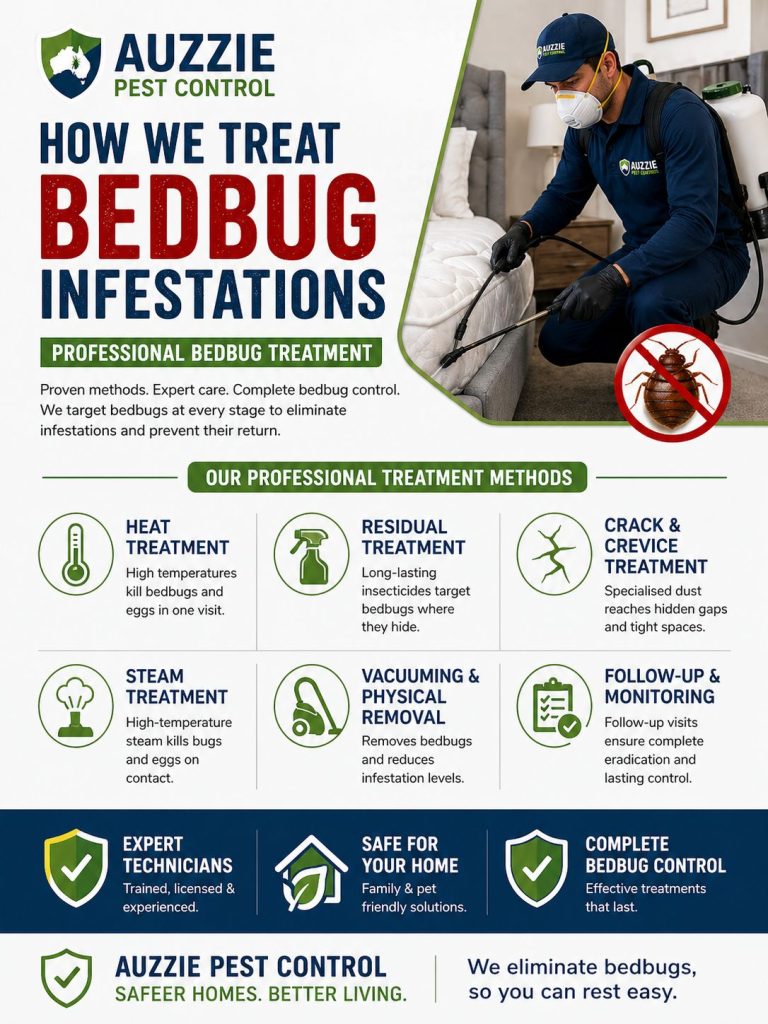 How We Treat Bedbug Infestations – Professional Bedbug Treatment Methods