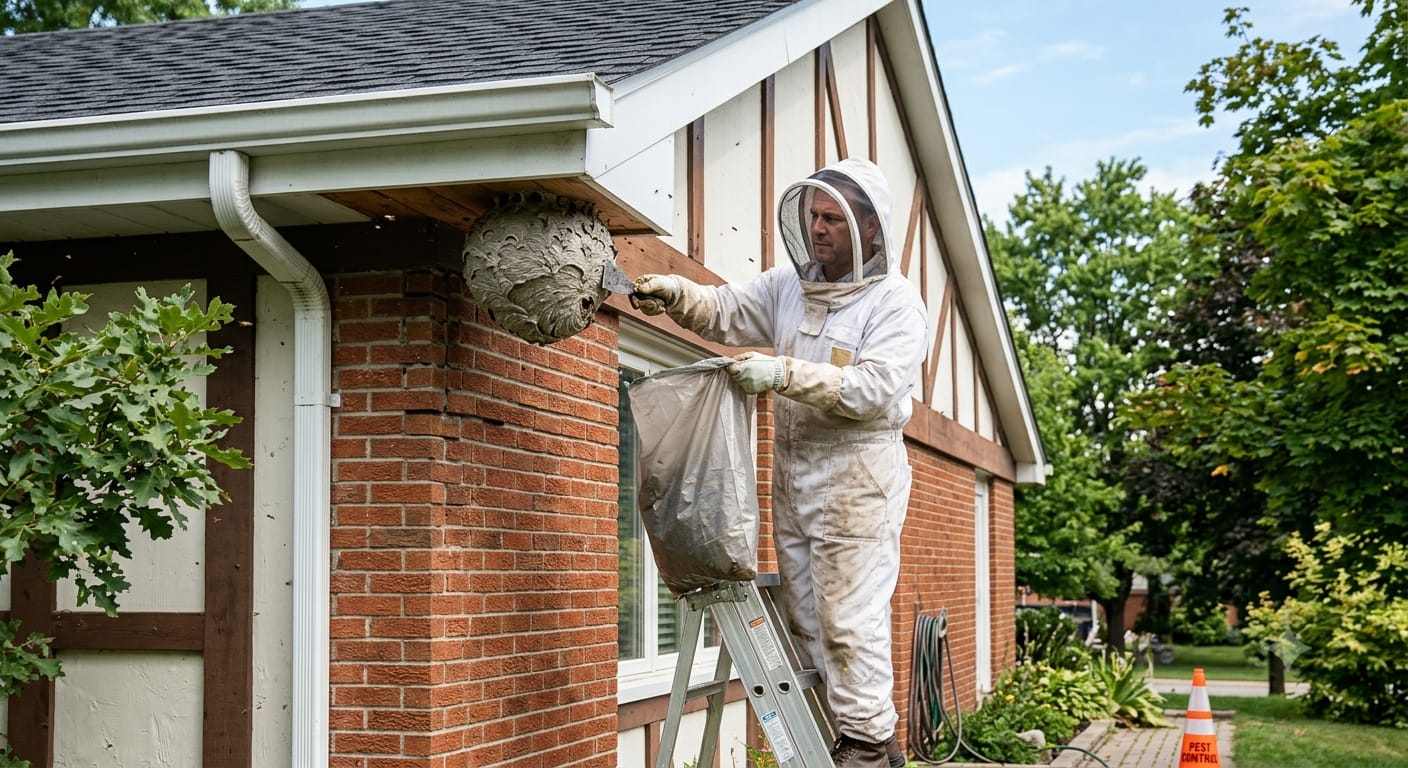 Wasp Nest Removal: When Should You Call a Professional?